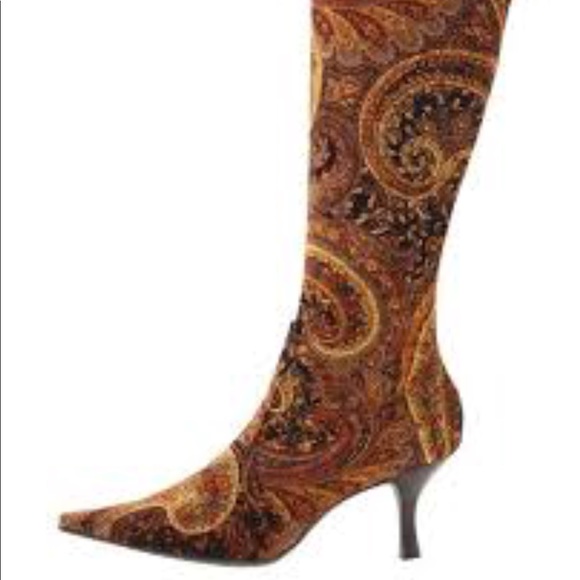 diba paisley boots